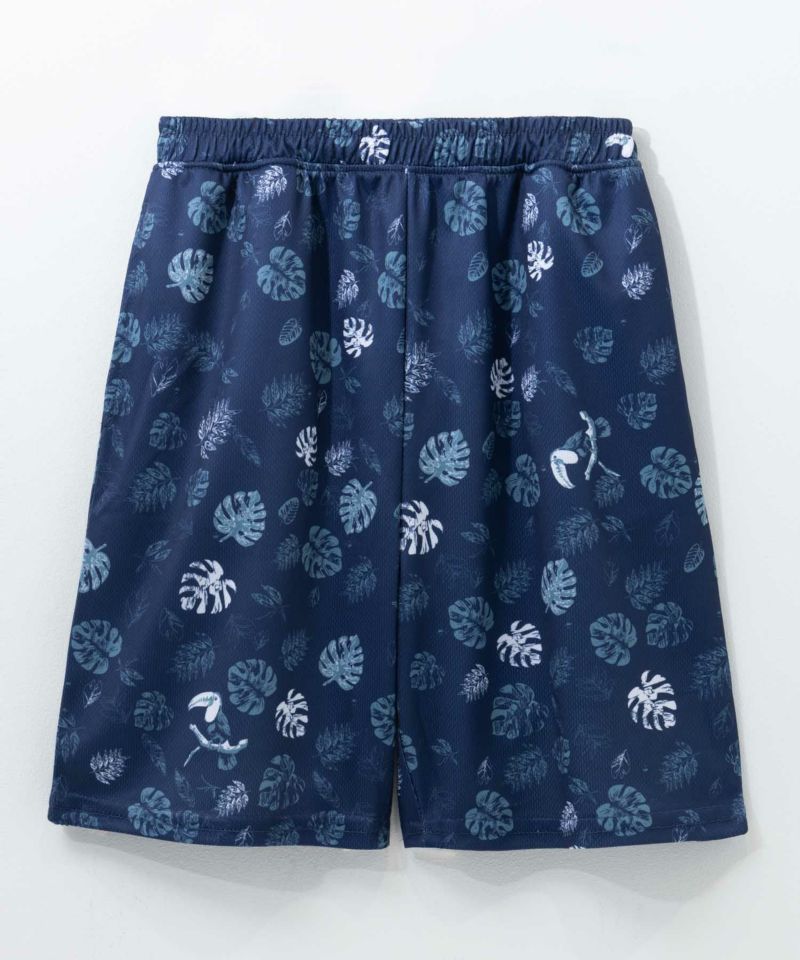 NAVY  リーフ柄ショートパンツ キッズ商品画像-1