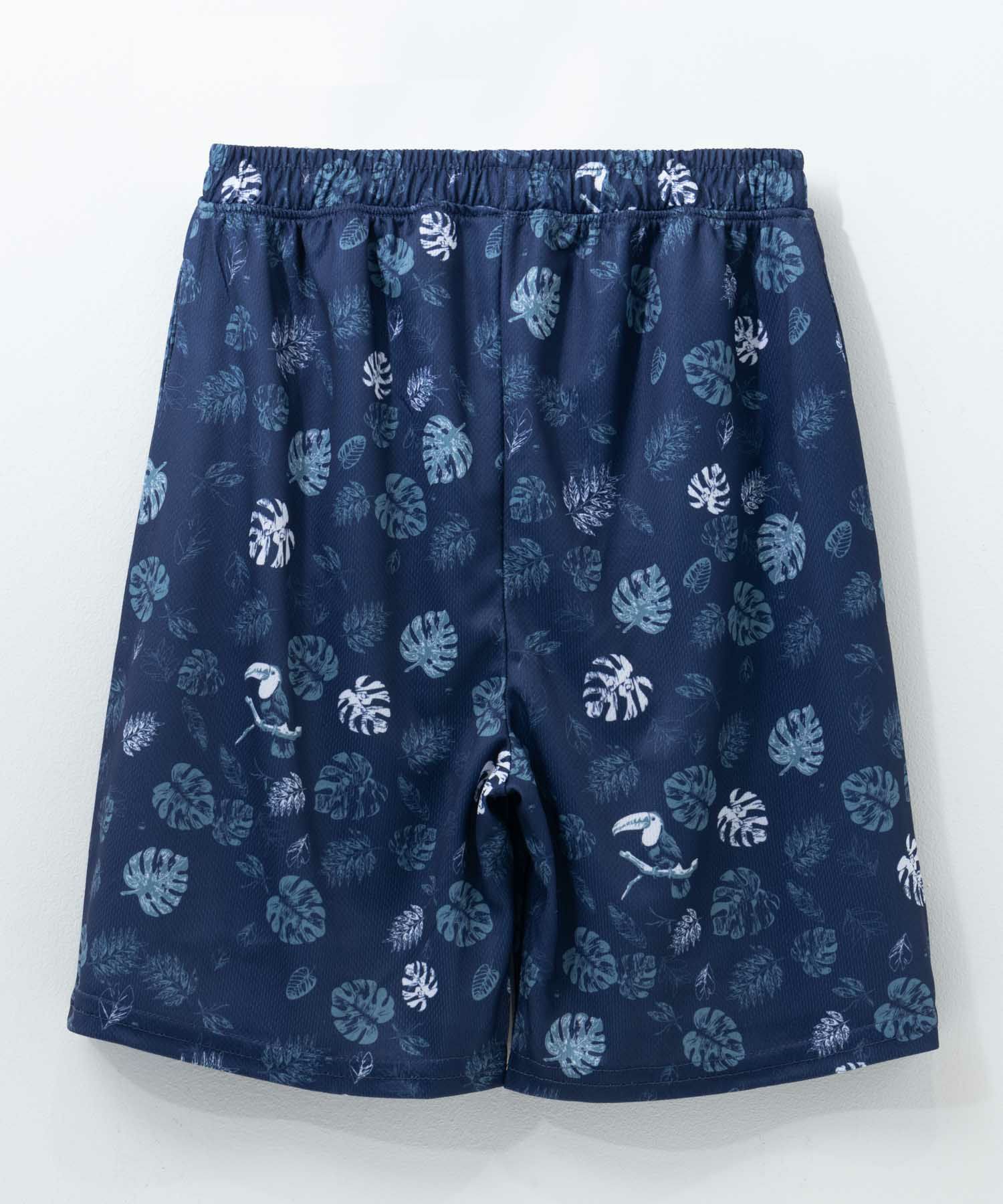 NAVY リーフ柄ショートパンツ キッズ
