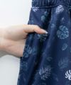 NAVY  リーフ柄ショートパンツ キッズ商品サムネイル-7