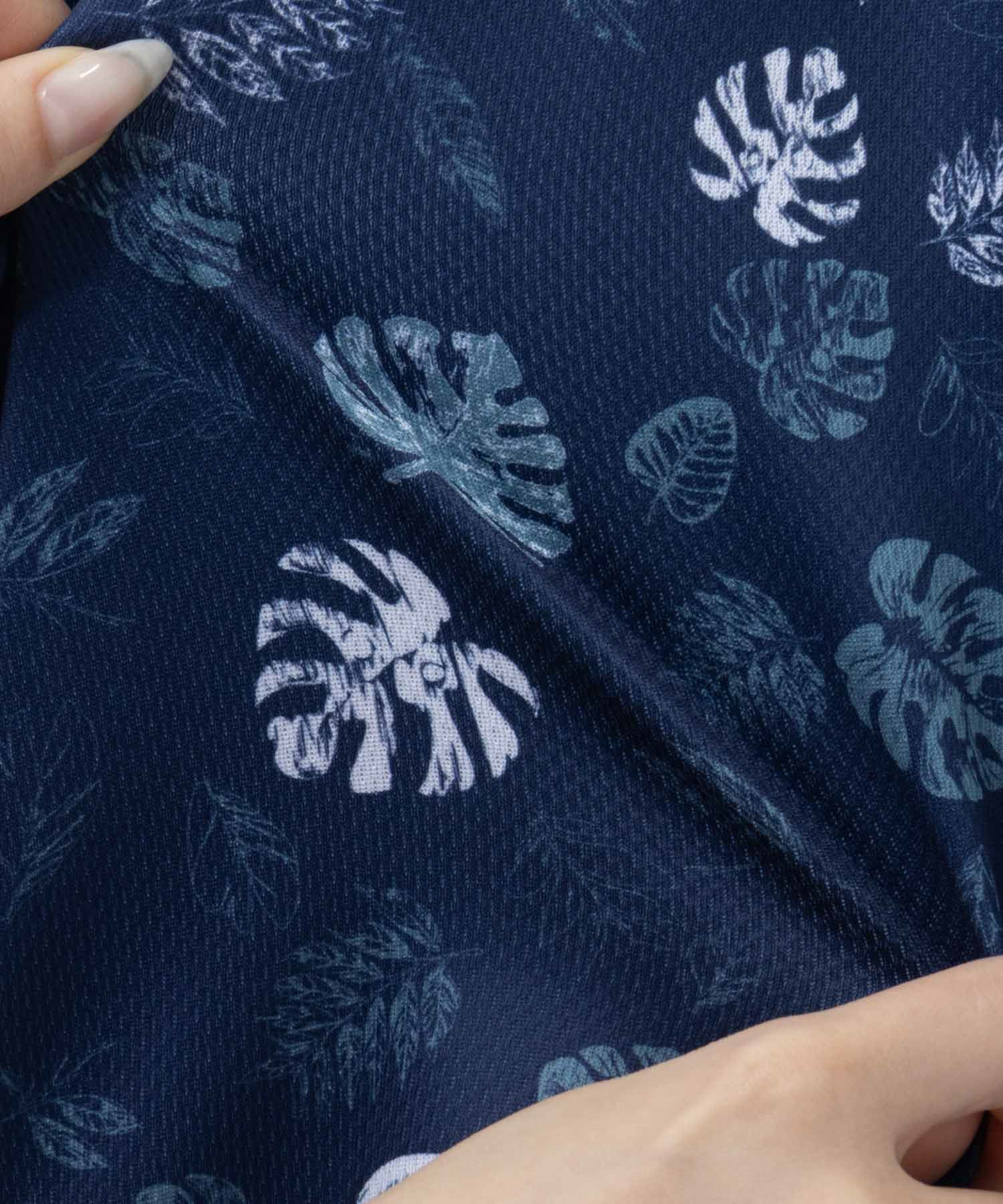 NAVY リーフ柄ショートパンツ キッズ