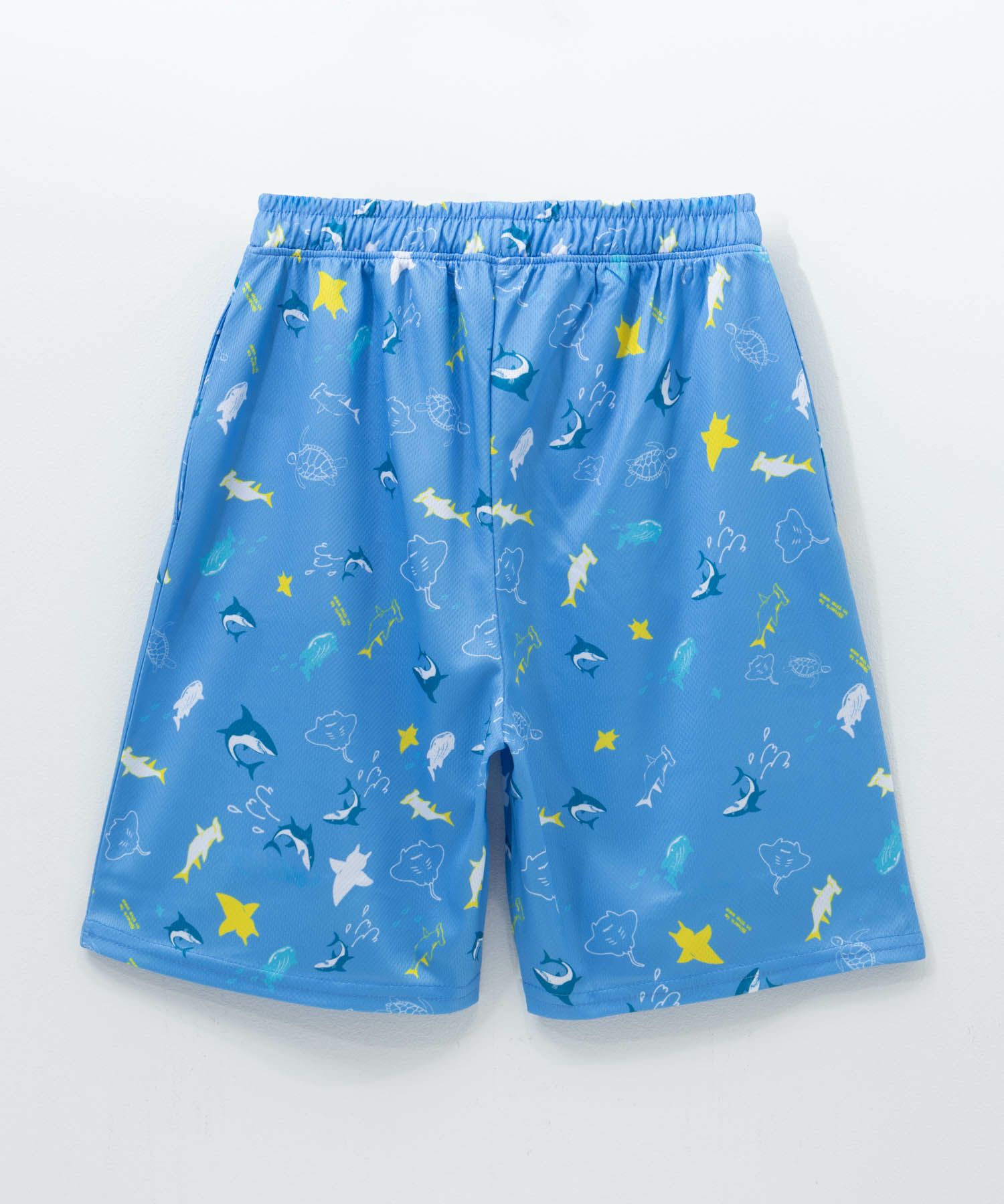 NAVY 海の生き物柄ショートパンツ キッズ