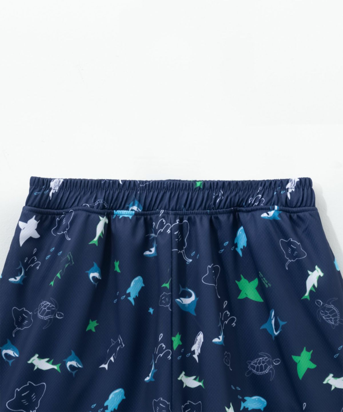 NAVY 海の生き物柄ショートパンツ キッズ