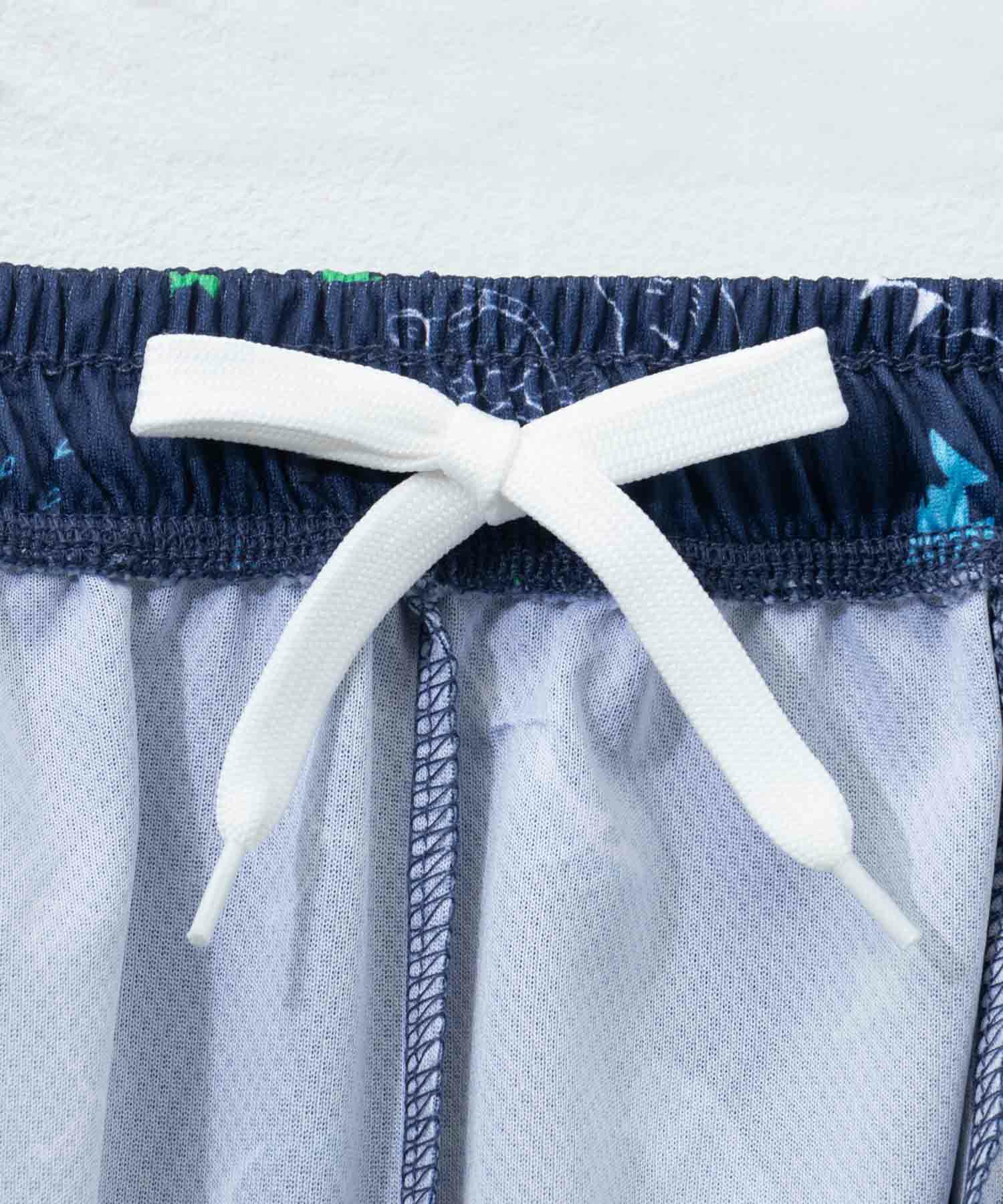 NAVY 海の生き物柄ショートパンツ キッズ