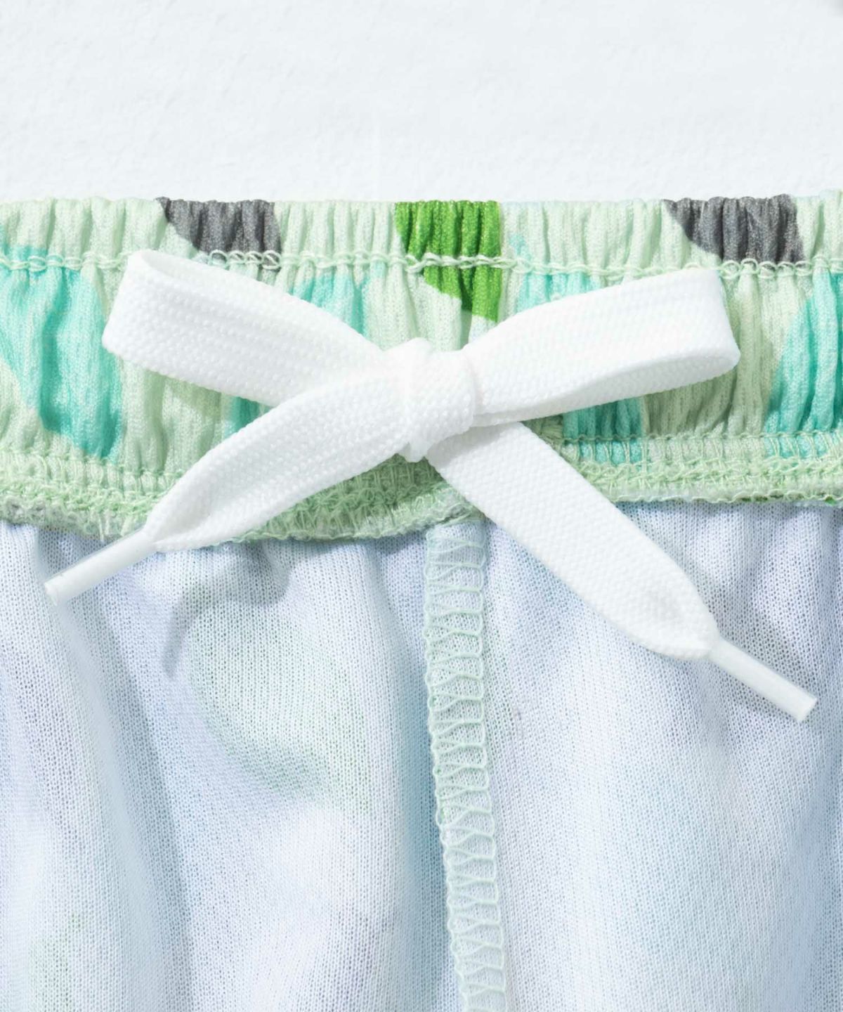 NAVY リーフ柄ショートパンツ キッズ