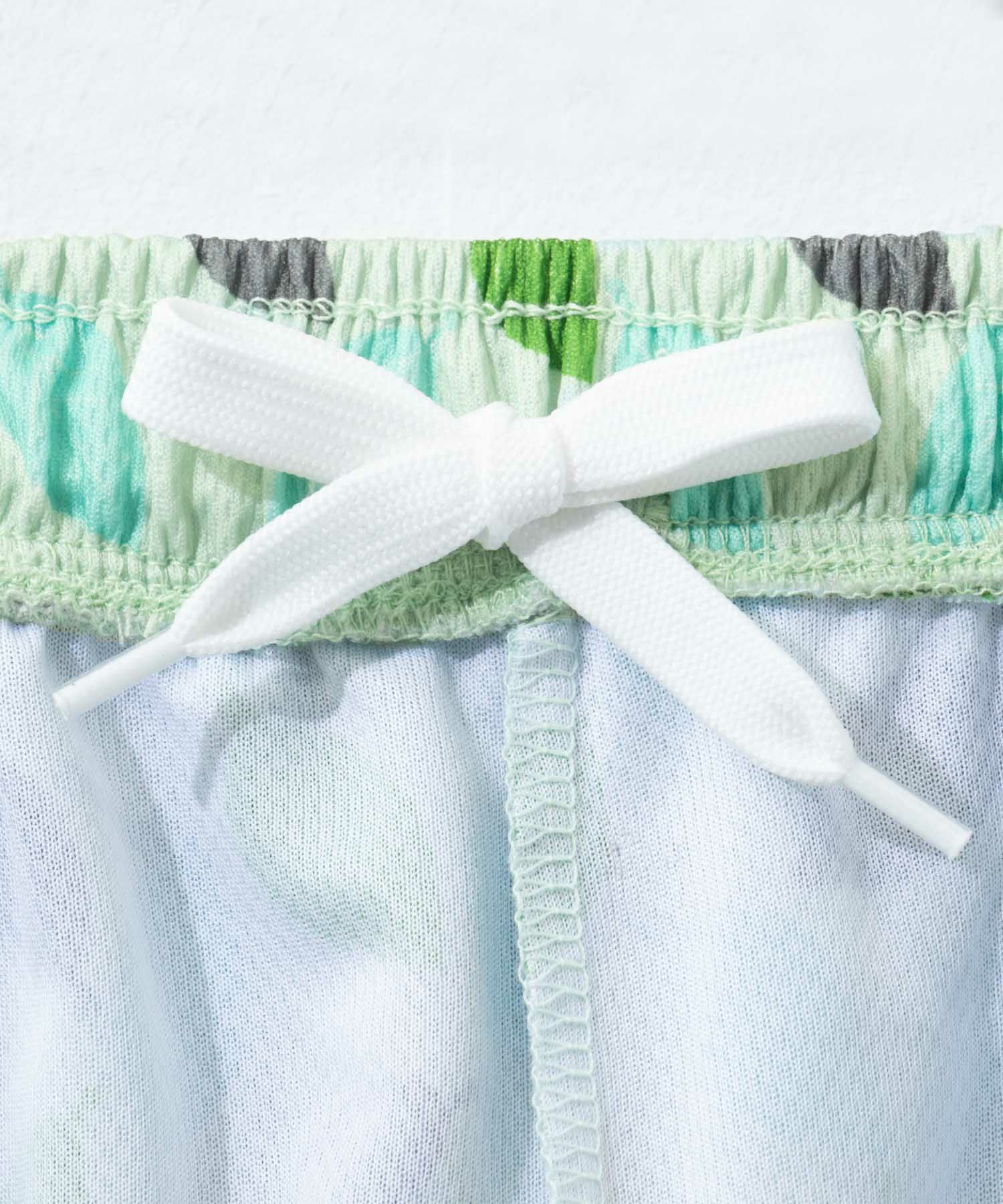 NAVY  リーフ柄ショートパンツ キッズ商品サムネイル-6