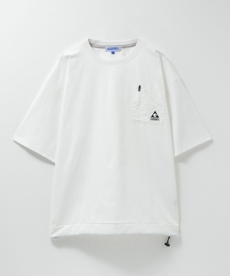 GERRY  ドローコードポケットTシャツ メンズ メール便 対応商品商品画像-3
