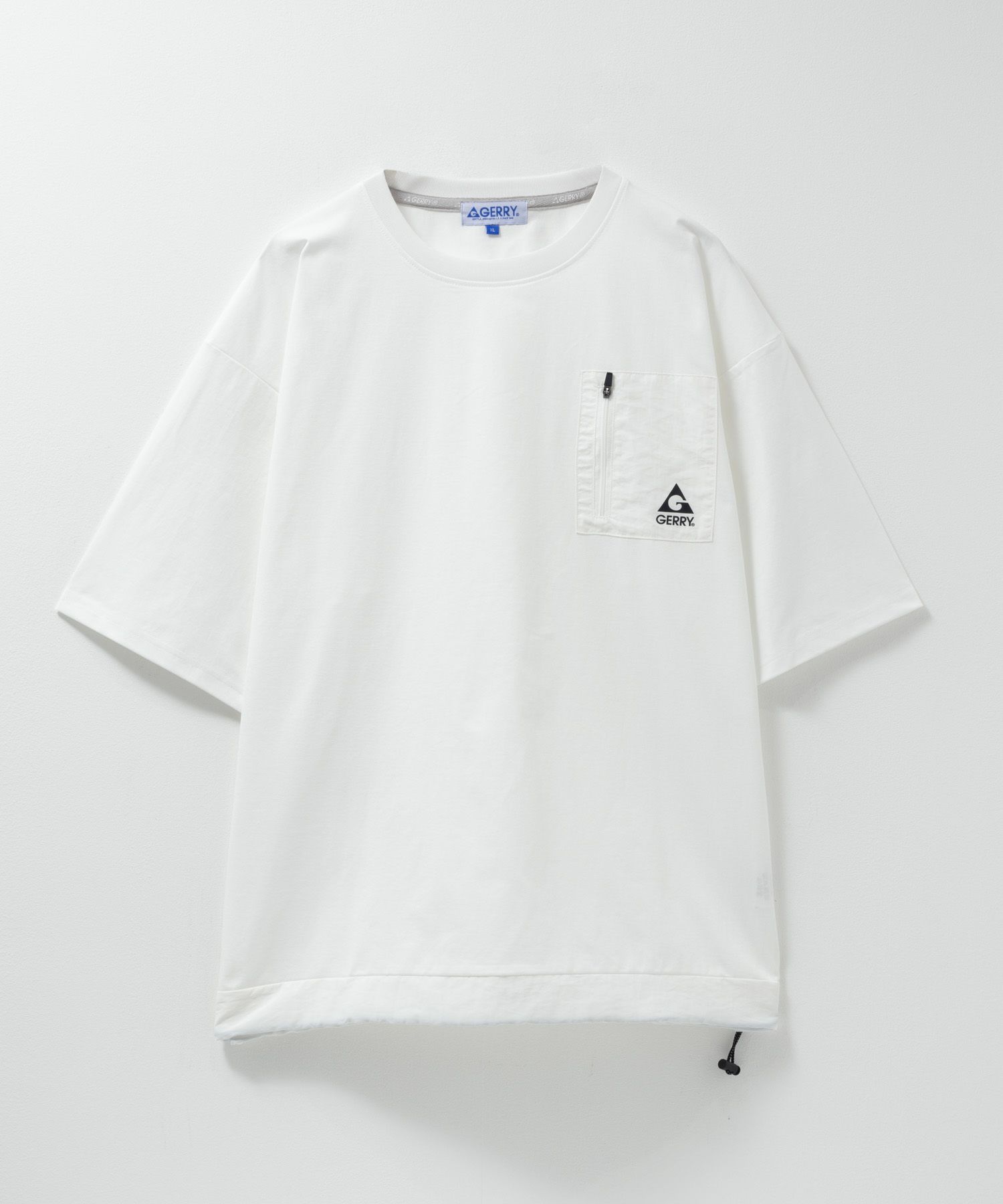 GERRY  ドローコードポケットTシャツ メンズ メール便 対応商品商品画像-3