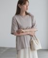 nAvy 裾ボタンオーバーTシャツ レディース ネコポス 対応商品