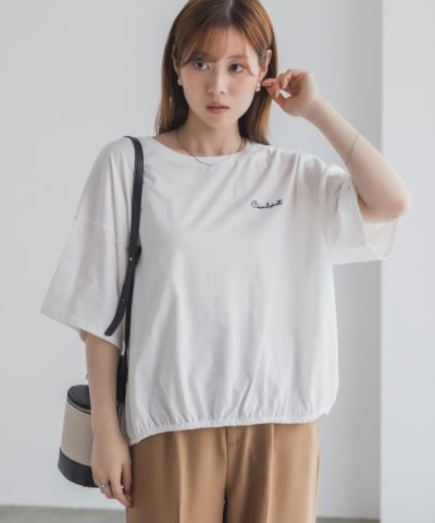 nAvy  裾ゴムバルーンTシャツ レディース ネコポス 対応商品