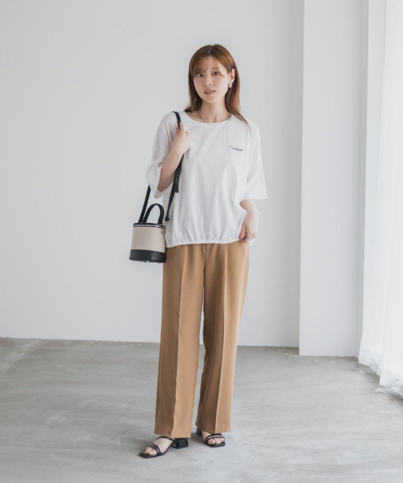 nAvy  裾ゴムバルーンTシャツ レディース メール便 対応商品商品画像-10