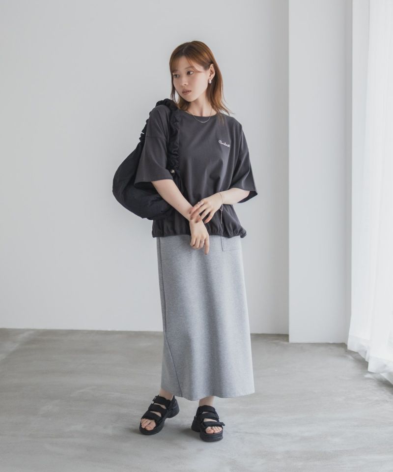 nAvy  裾ゴムバルーンTシャツ レディース メール便 対応商品商品画像-14