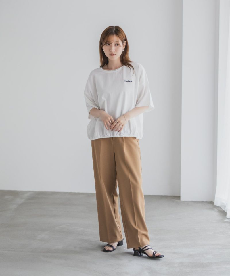 nAvy  裾ゴムバルーンTシャツ レディース メール便 対応商品商品画像-36