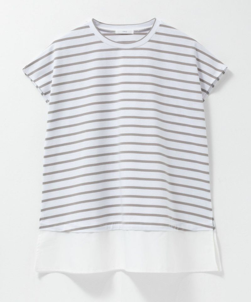 nAvy 時短 異素材フレンチプルオーバー レディース メール便 対応商品商品画像-24