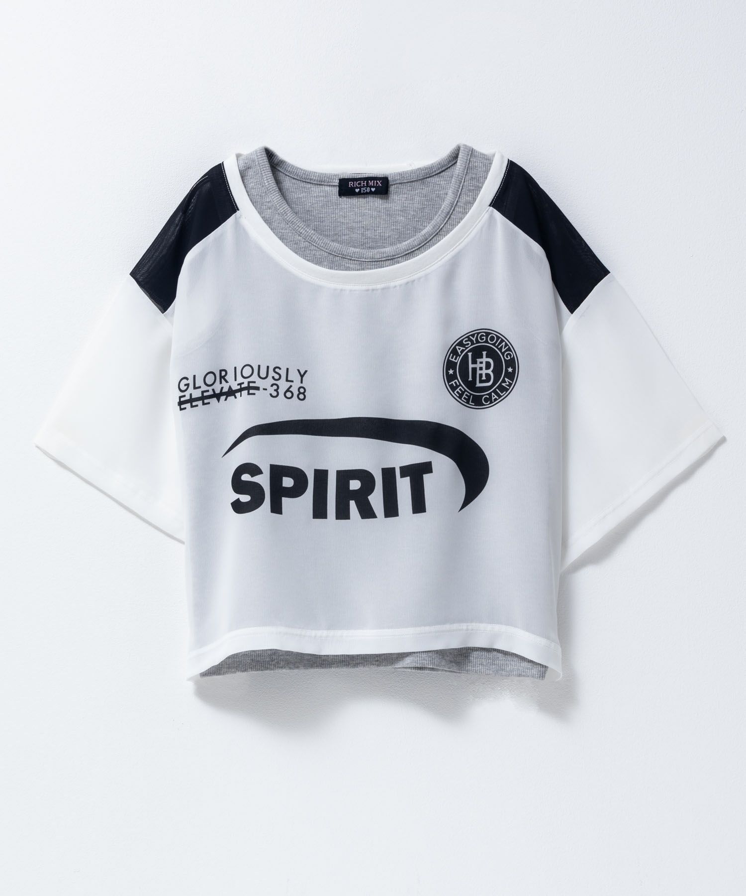 RICH MIX  透かしアンサンブル キッズ メール便 対応商品商品画像-3