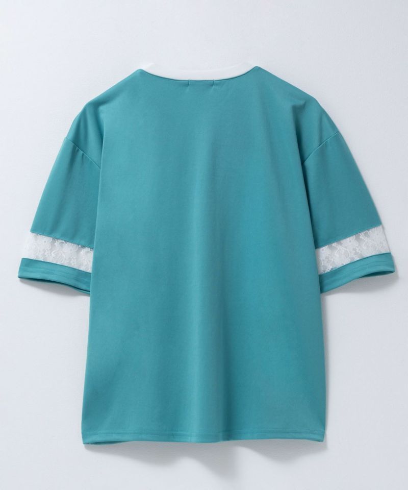 RICH MIX  ユニフォーム風ナンバリングBIGTシャツ キッズ メール便 対応商品商品画像-2