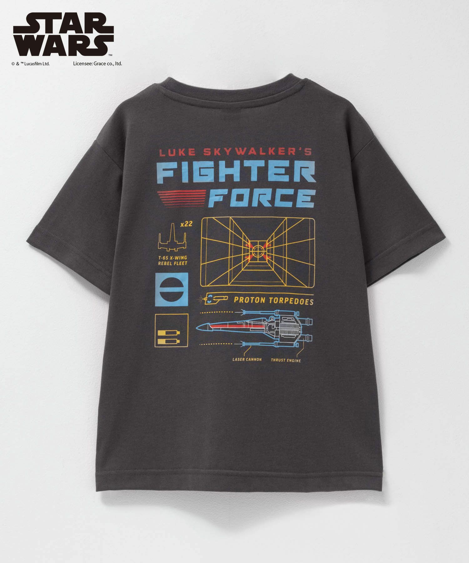 STAR WARS スター・ウォーズ / プリントTシャツ キッズ ネコポス 対応商品