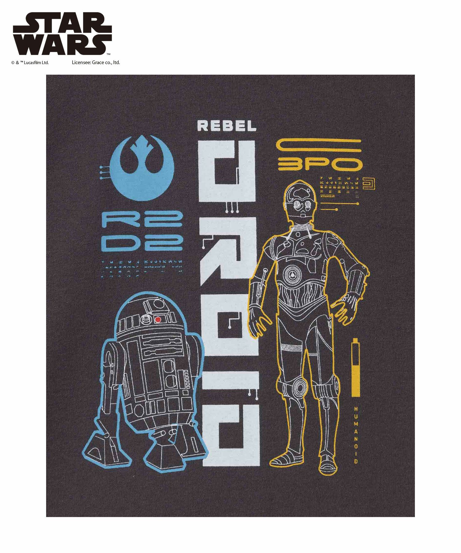 STAR WARS スター・ウォーズ / プリントTシャツ キッズ ネコポス 対応商品