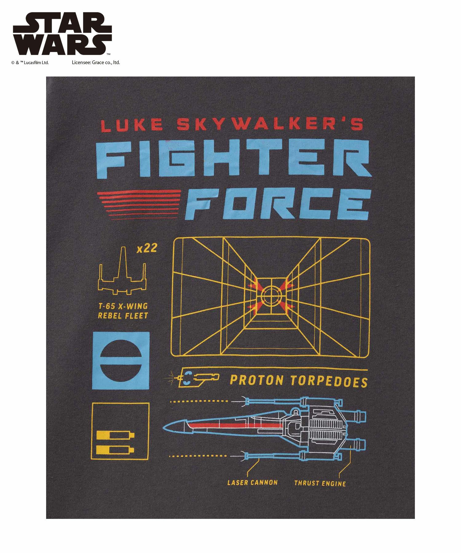STAR WARS スター・ウォーズ / プリントTシャツ キッズ ネコポス 対応商品
