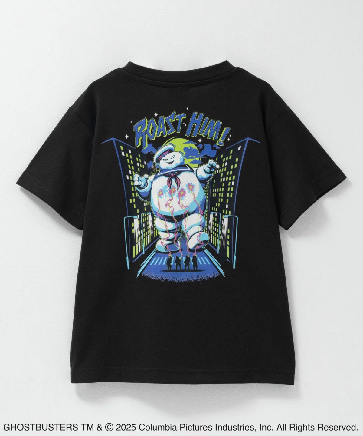 マシュマロマンプリントTシャツ キッズ ネコポス 対応商品