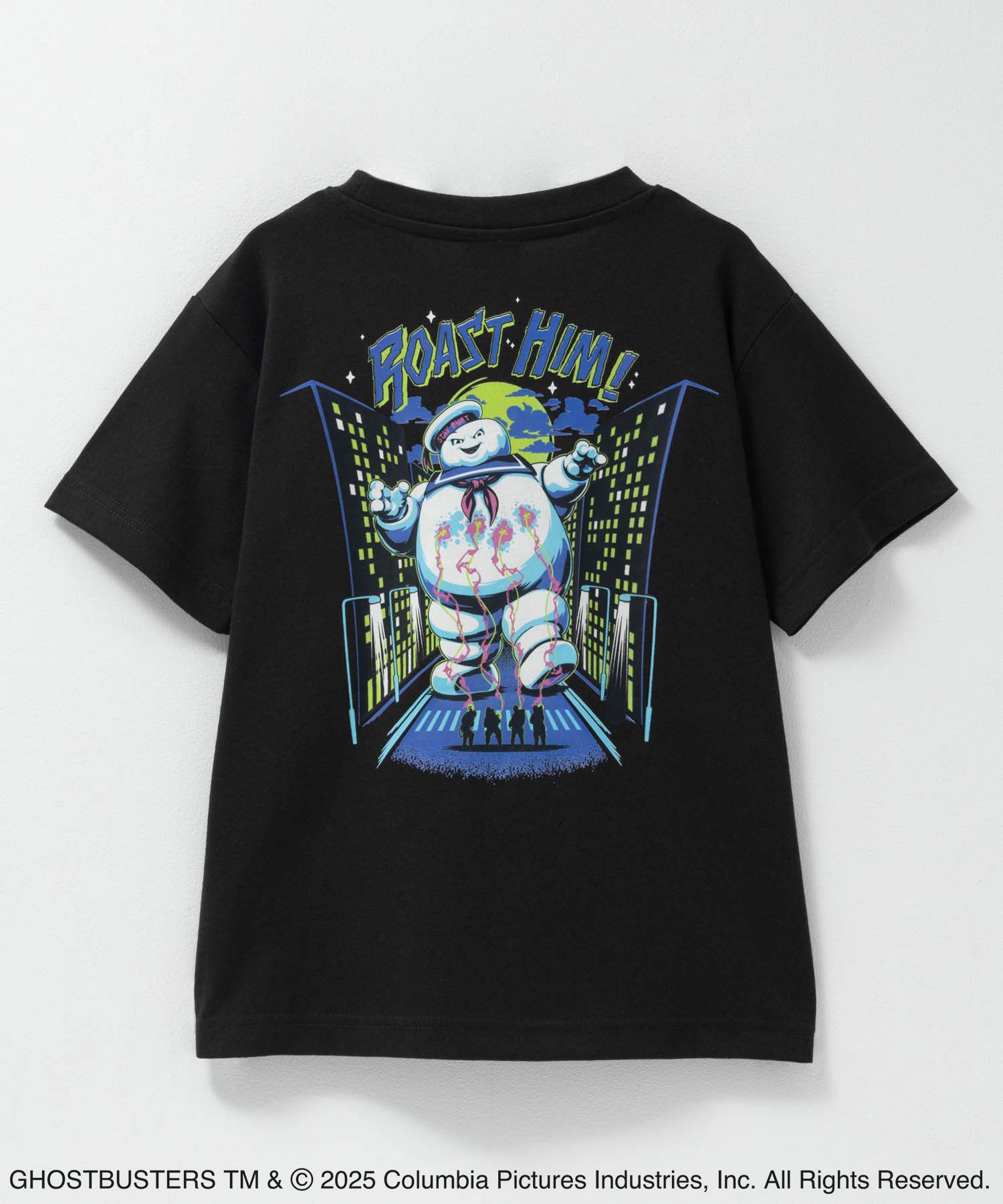 マシュマロマンプリントTシャツ キッズ ネコポス 対応商品