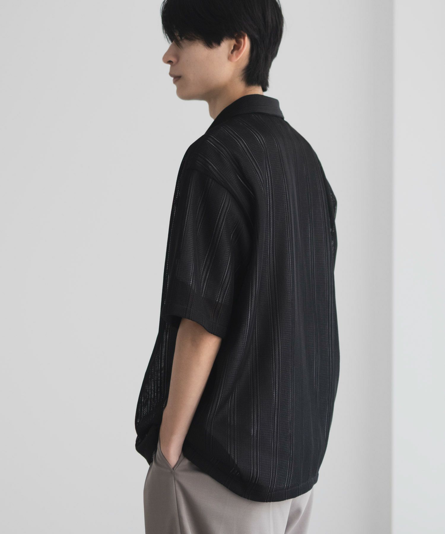 URBAN COLLECTION  レースレギュラーシャツ メンズ商品画像-7