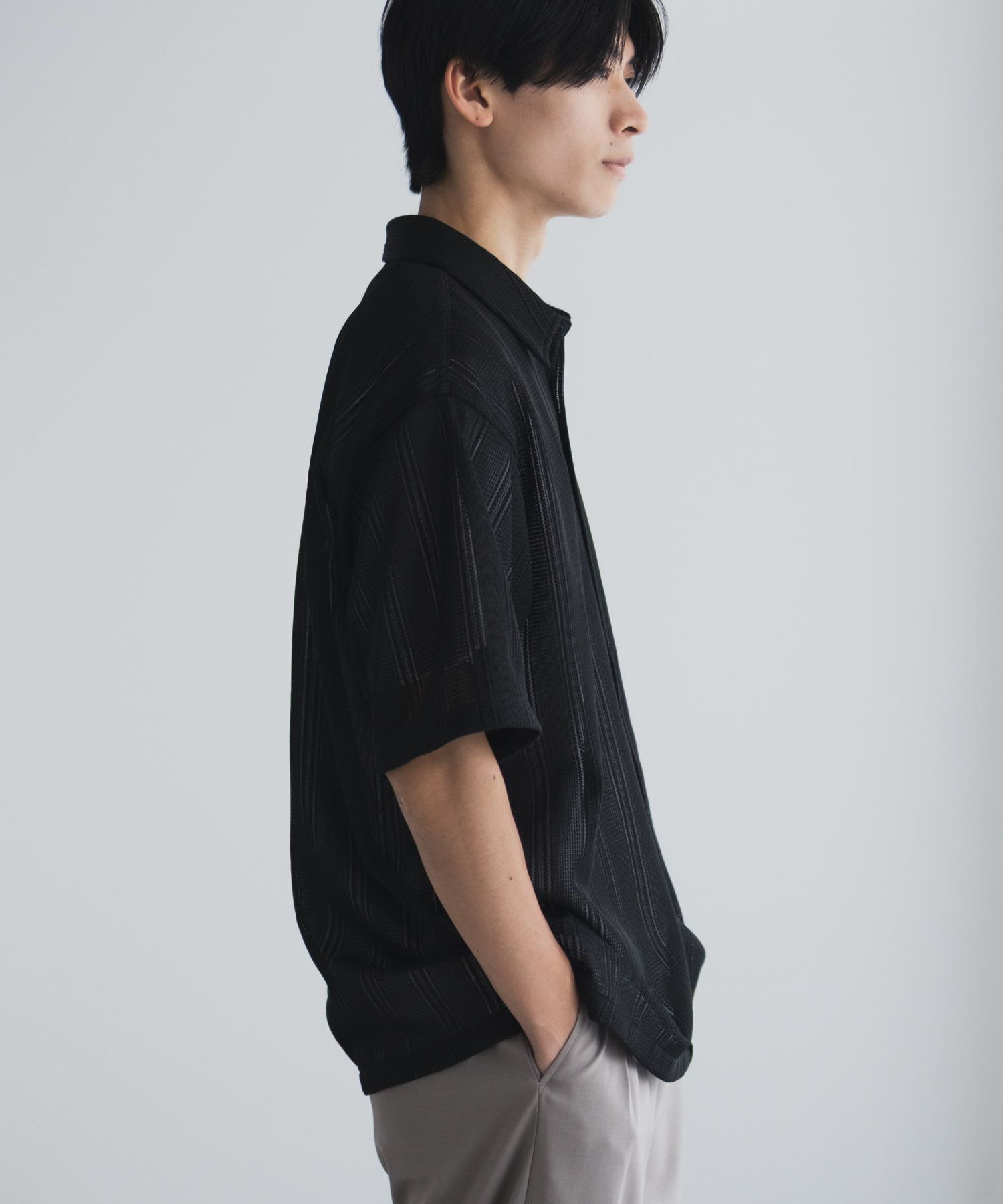 URBAN COLLECTION  レースレギュラーシャツ メンズ商品画像-8