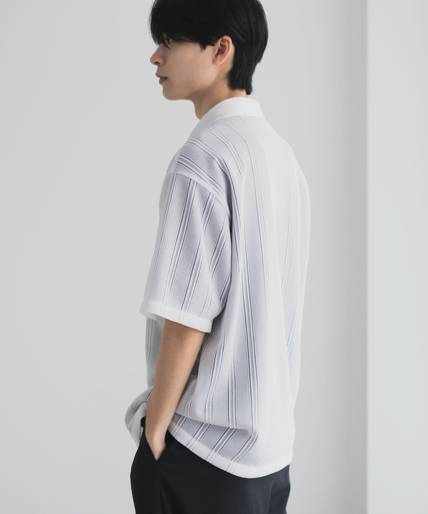 URBAN COLLECTION レースレギュラーシャツ メンズ商品画像-13