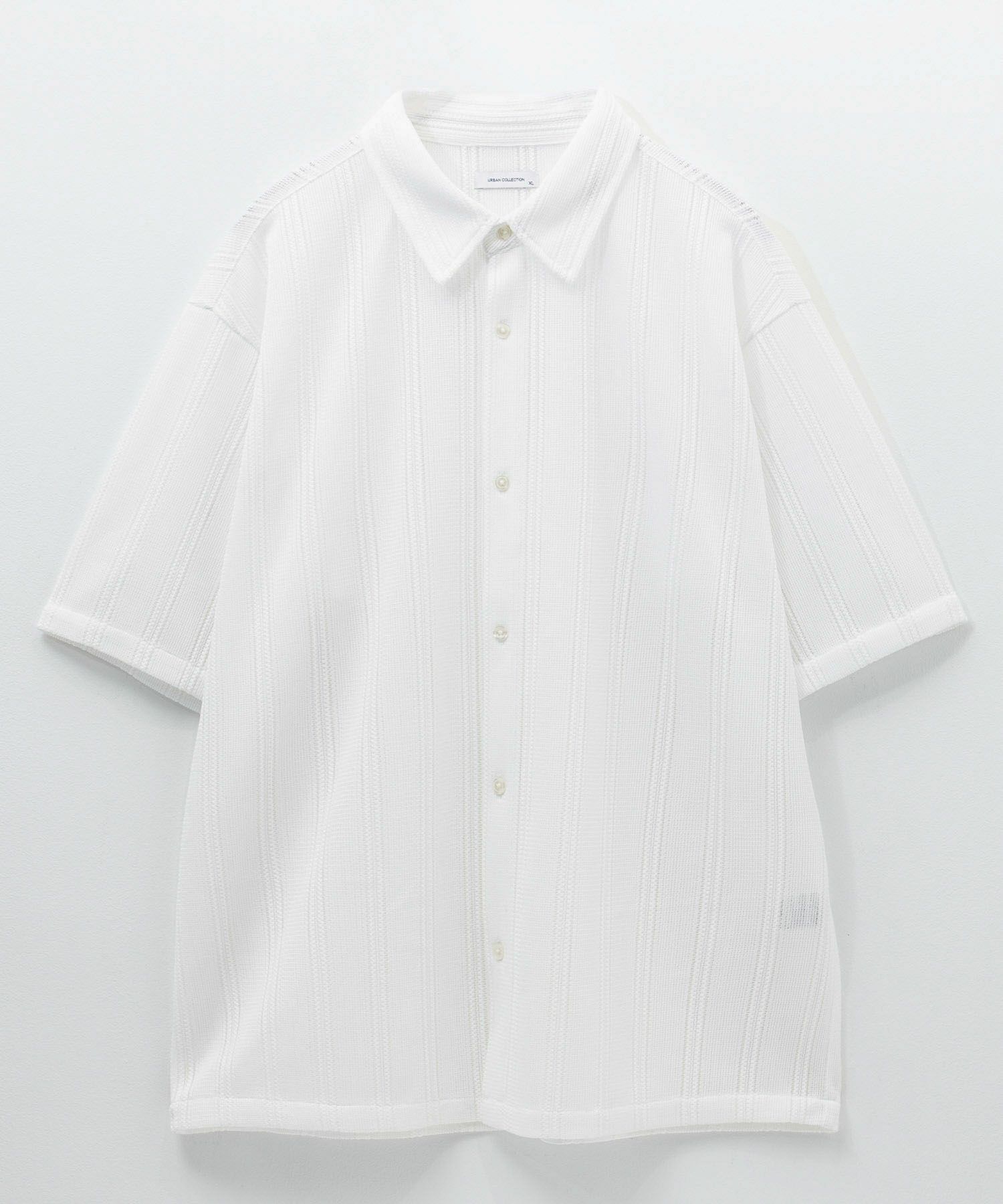 URBAN COLLECTION レースレギュラーシャツ メンズ