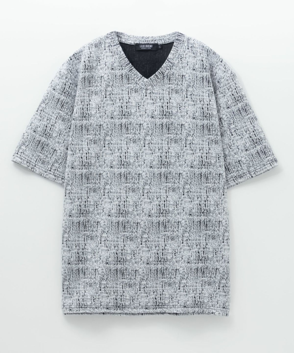 かすれジャガードTシャツ メンズ ネコポス 対応商品