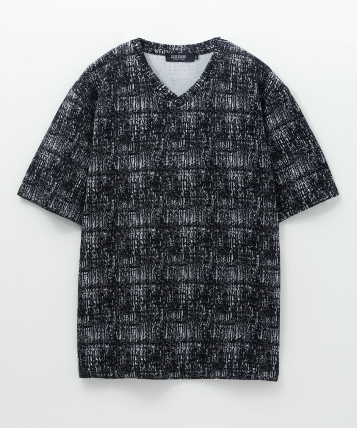 かすれジャガードTシャツ メンズ ネコポス 対応商品