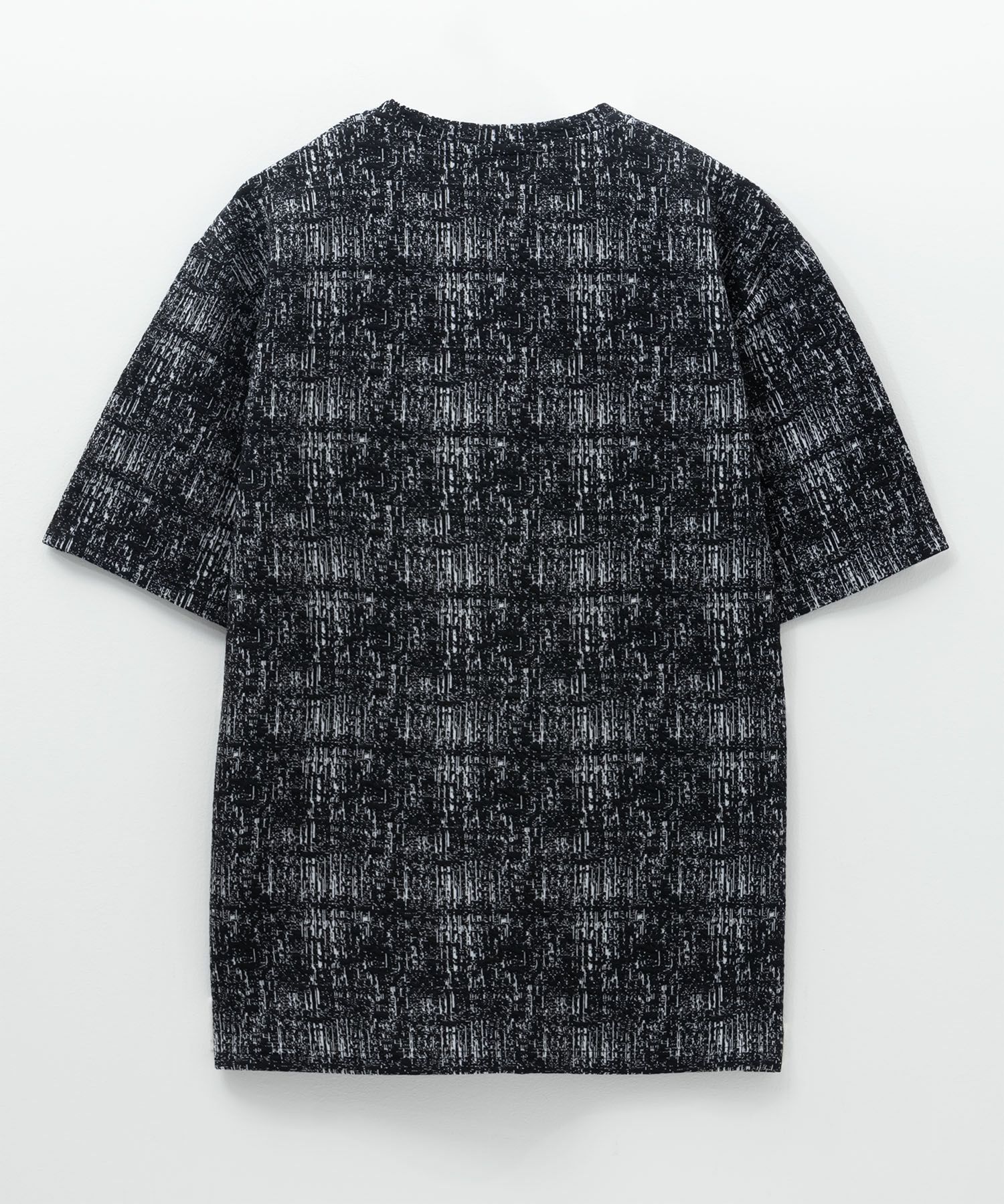 かすれジャガードTシャツ メンズ メール便 対応商品商品画像-4