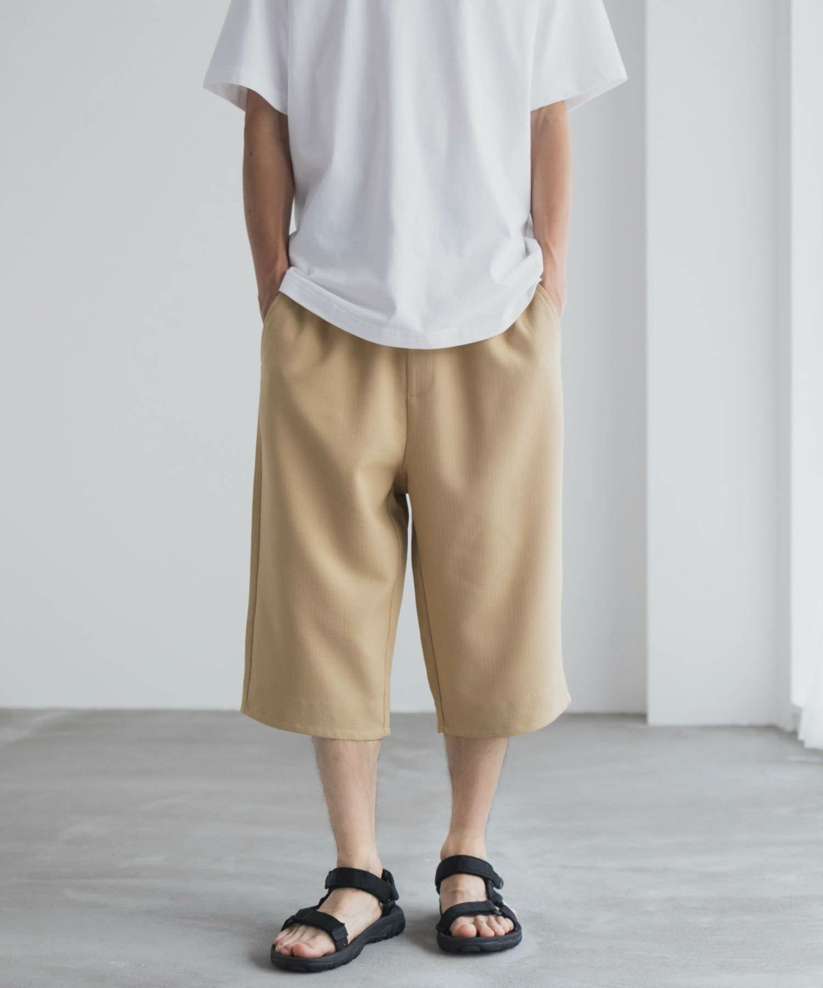 NAVY プリペラクロップドパンツ メンズ