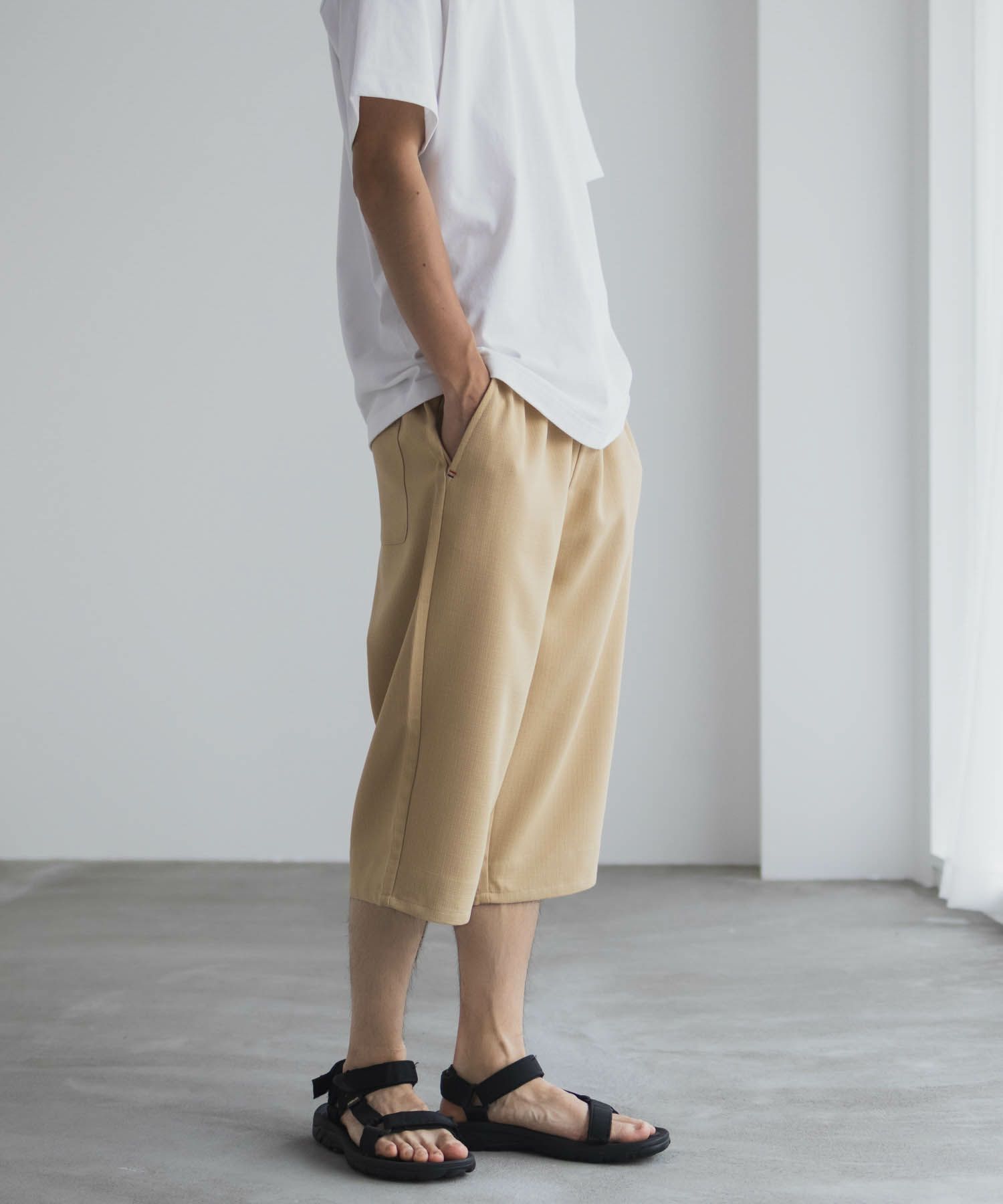 NAVY  プリペラクロップドパンツ メンズ商品サムネイル-5