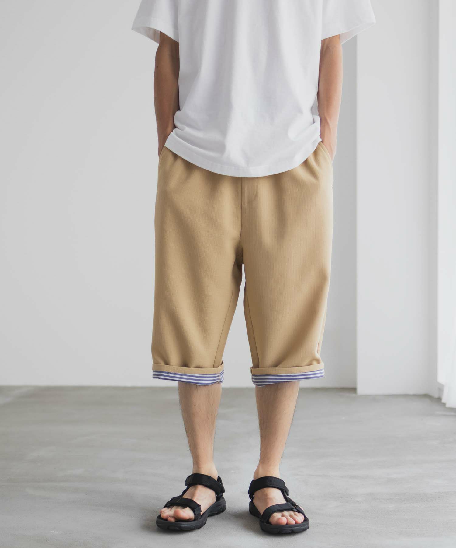 NAVY  プリペラクロップドパンツ メンズ商品画像-7