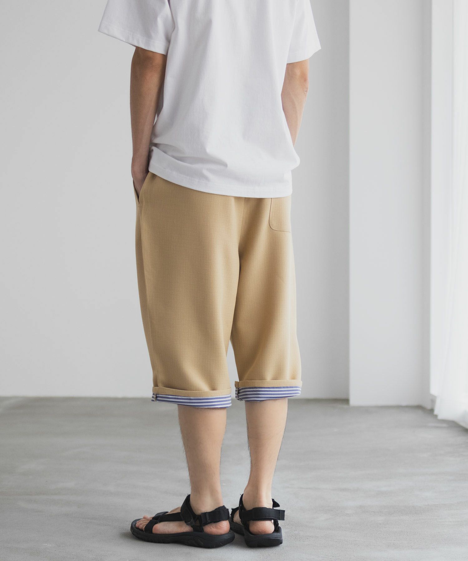 NAVY プリペラクロップドパンツ メンズ