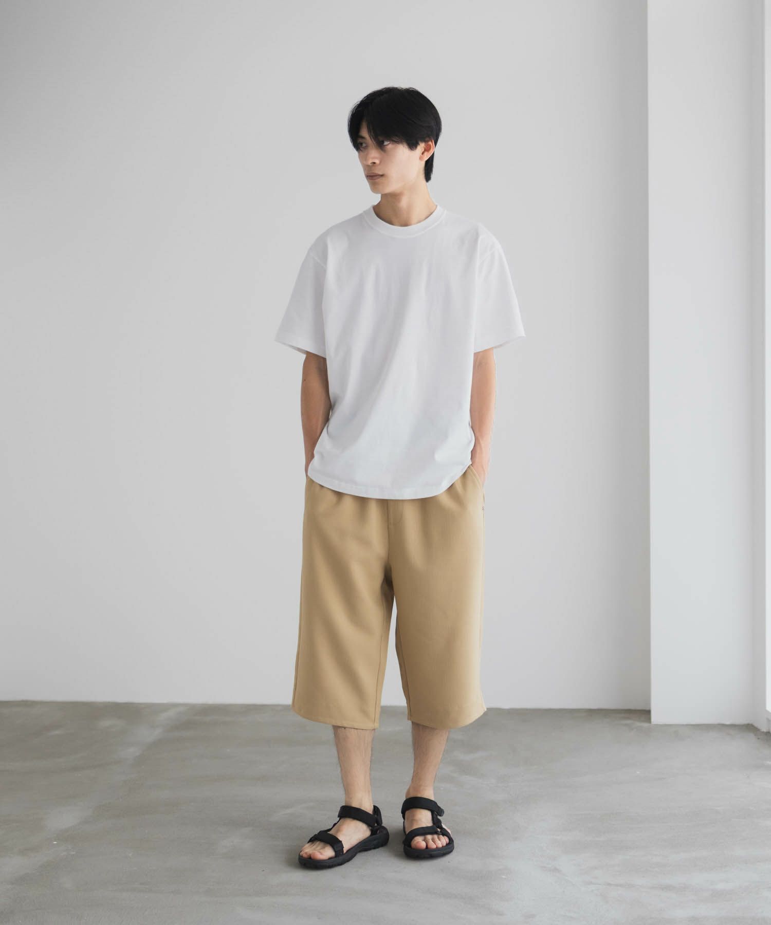 NAVY  プリペラクロップドパンツ メンズ商品画像-10