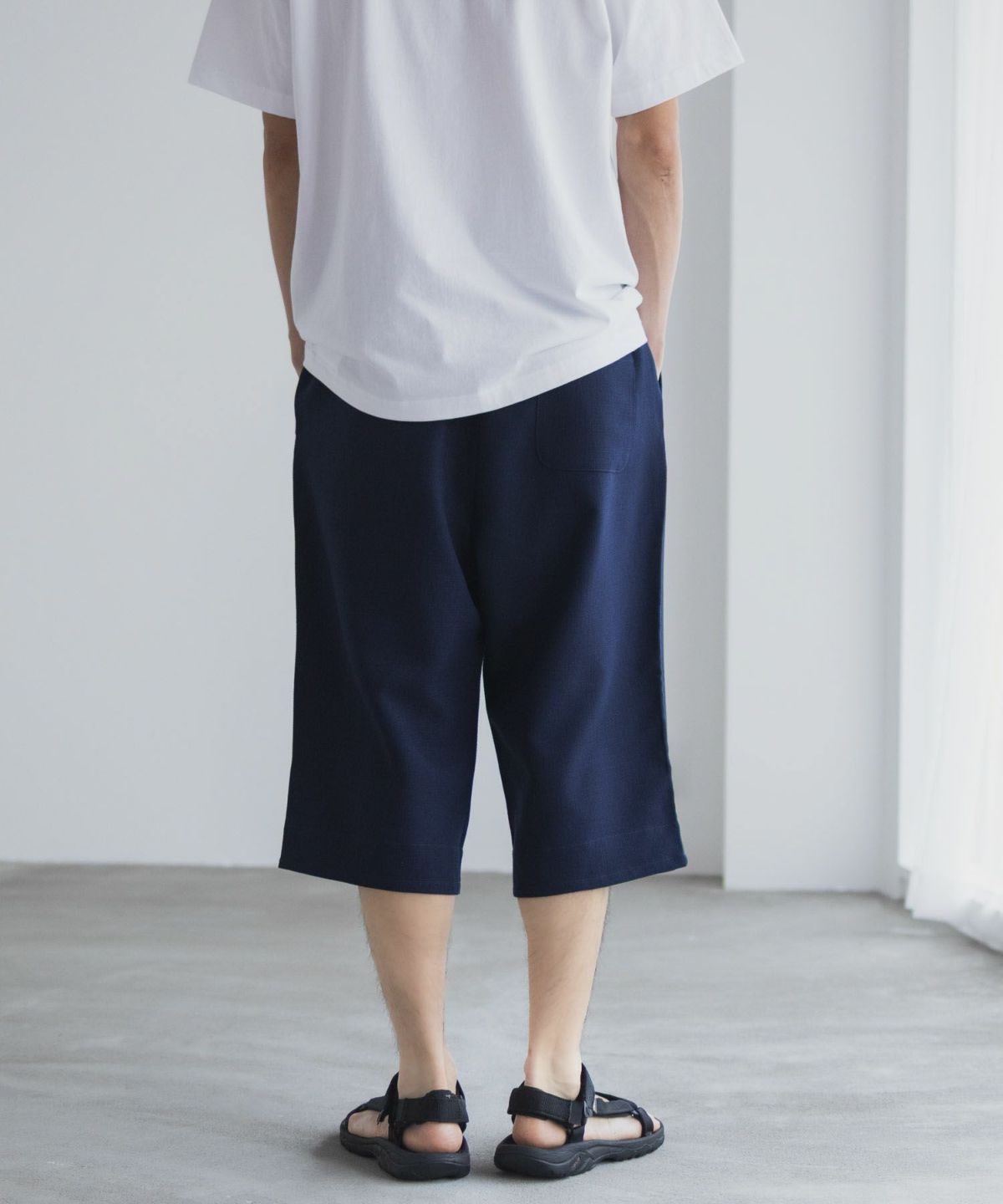 NAVY プリペラクロップドパンツ メンズ