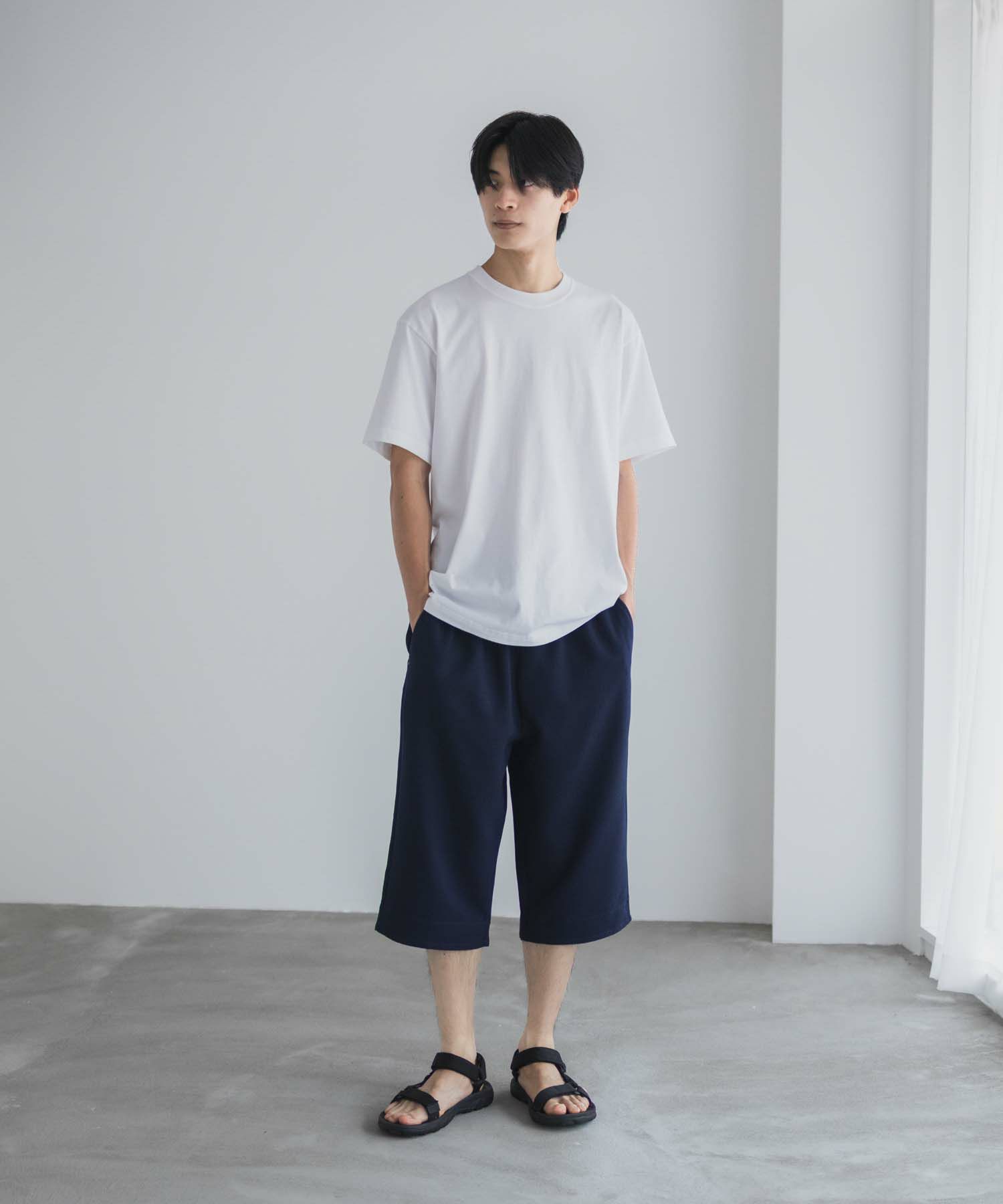 NAVY  プリペラクロップドパンツ メンズ商品サムネイル-26