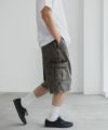 NAVY  デニムカーゴショートパンツ メンズ商品サムネイル-8