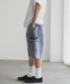 NAVY  デニムカーゴショートパンツ メンズ商品サムネイル-14