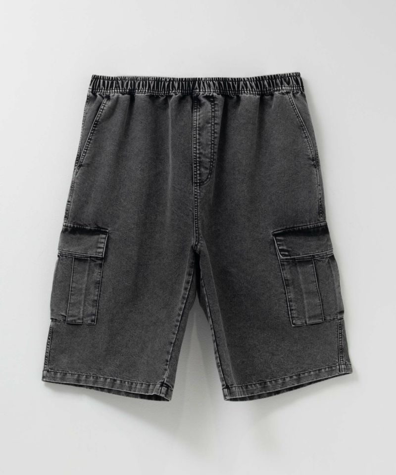 NAVY  デニムカーゴショートパンツ メンズ商品画像-17