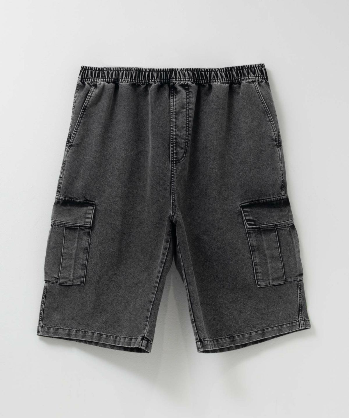 NAVY デニムカーゴショートパンツ メンズ