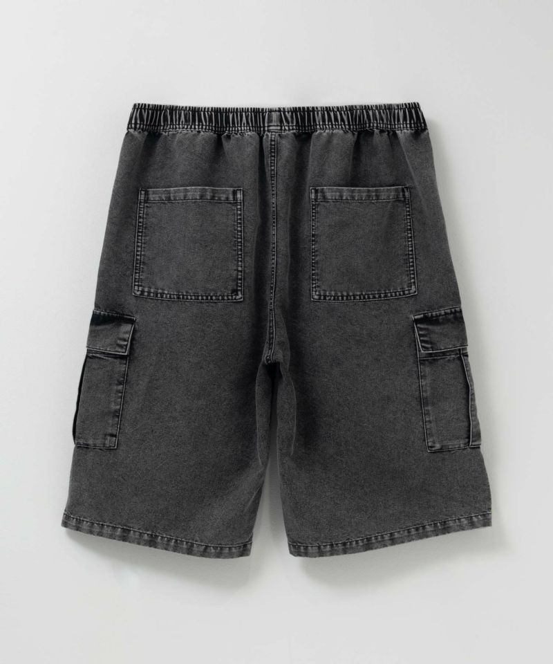 NAVY  デニムカーゴショートパンツ メンズ商品画像-18
