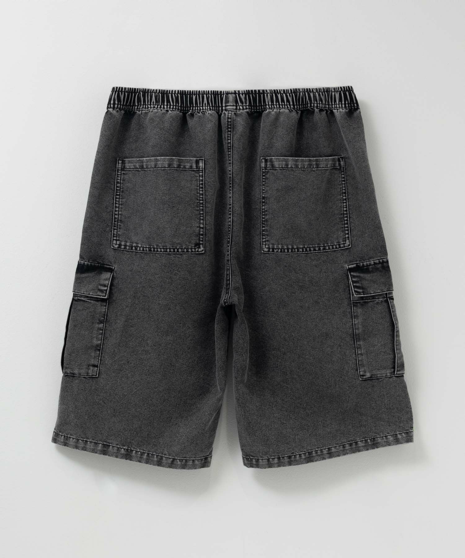 NAVY デニムカーゴショートパンツ メンズ