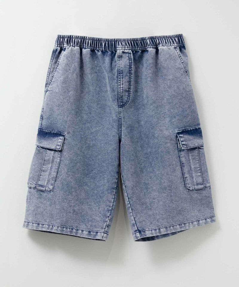 NAVY  デニムカーゴショートパンツ メンズ商品画像-19