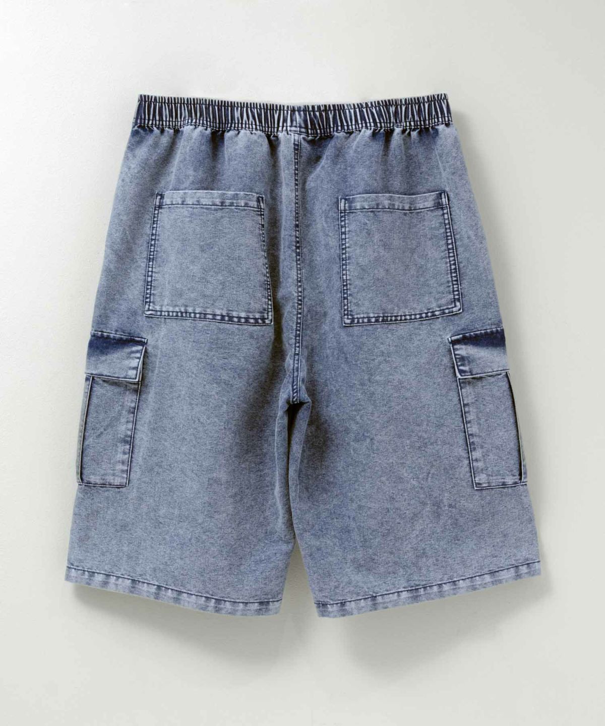 NAVY デニムカーゴショートパンツ メンズ