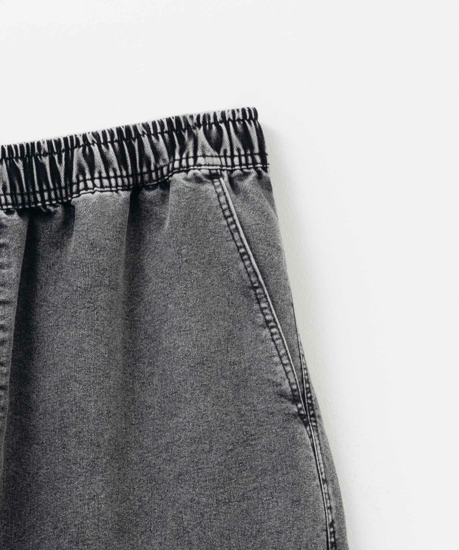 NAVY デニムカーゴショートパンツ メンズ