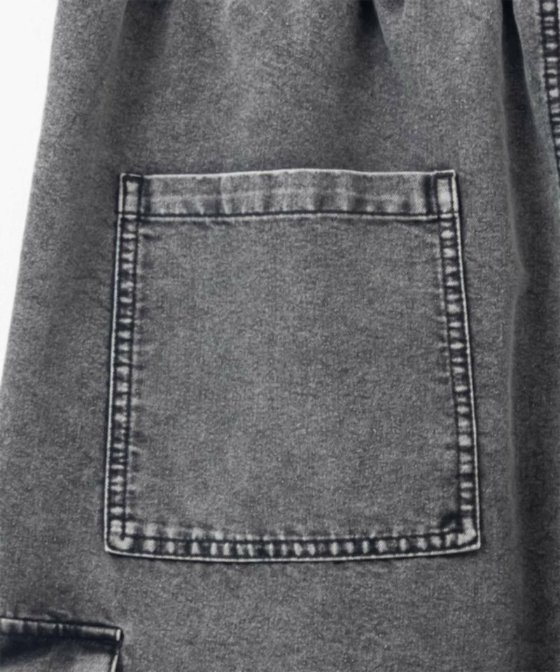 NAVY  デニムカーゴショートパンツ メンズ商品画像-23