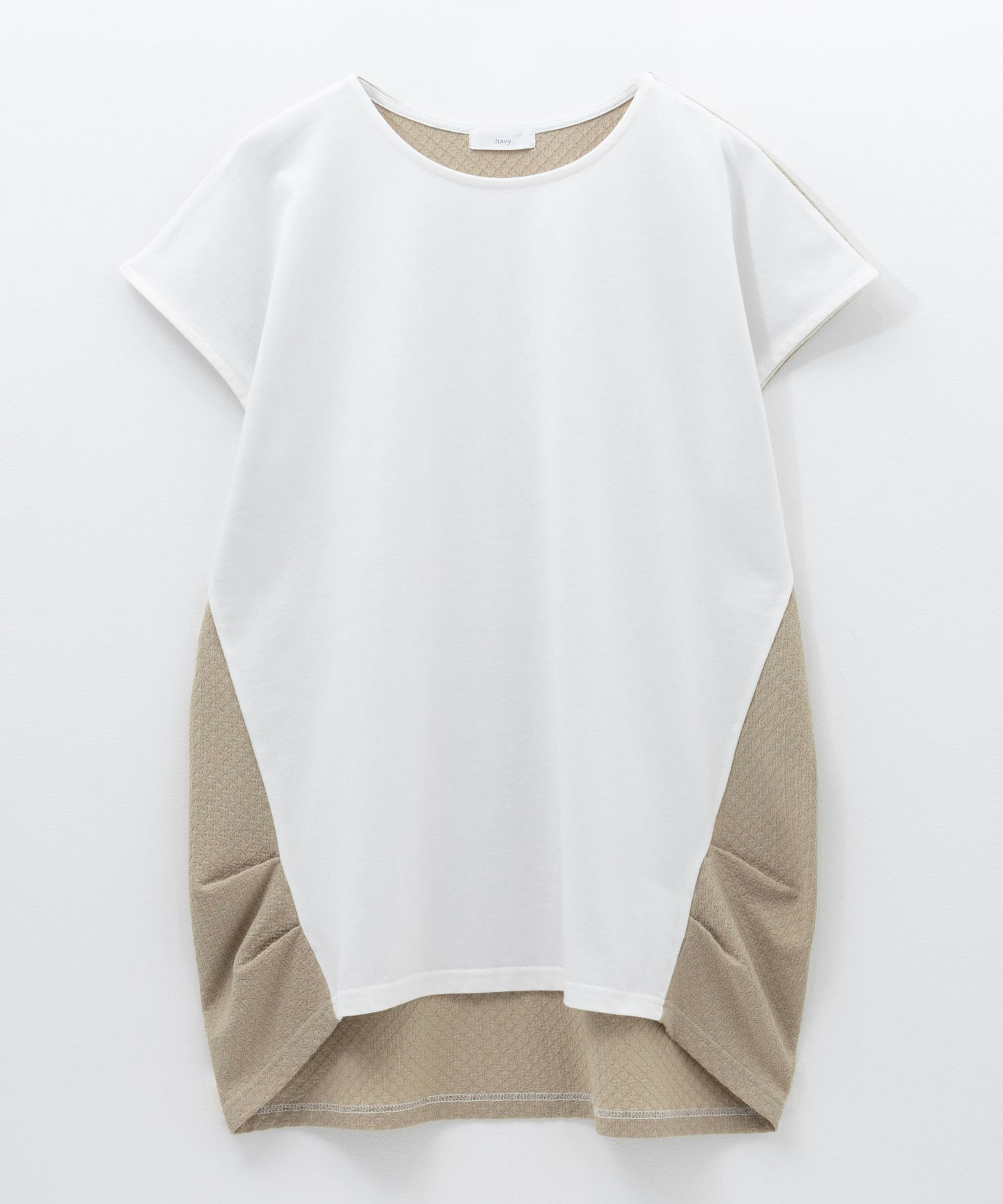 nAvy 異素材フレンチスリーブプルオーバー レディース ネコポス 対応商品