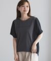 NAVY  nAvy 切替ドルマンTシャツ レディース メール便 対応商品商品サムネイル-4